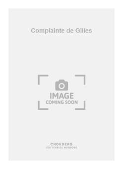 Complainte de Gilles 