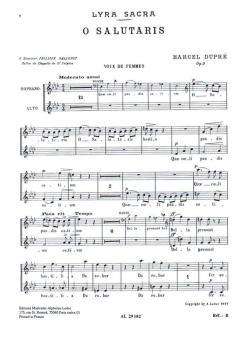 4 Motets Op.9, No.1: O Salutaris 
