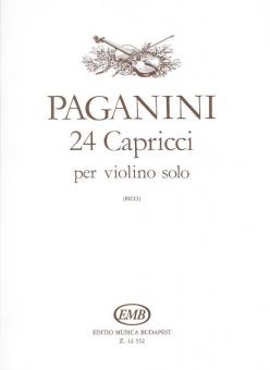 24 Capricci per Violino Solo 