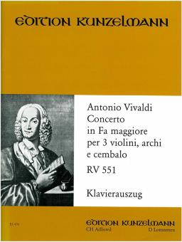 Concerto in fa maggiore RV 551 