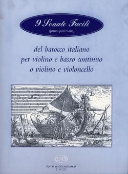 9 Sonate facili del barocco italiano 