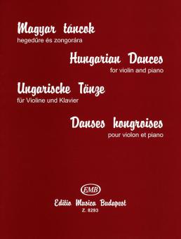 Hungarian Dances for Violin and Piano 