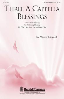 Three A Cappella Blessings Standard