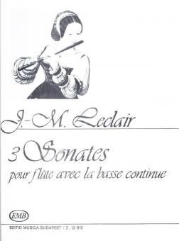3 Sonatas 