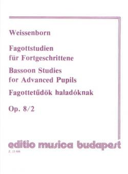 Bassoon Studie 2 for Advanced Pupils 