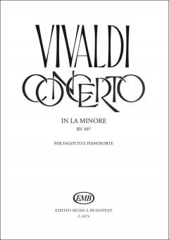 Bassoon Concerto In A Minor VIII No.7 