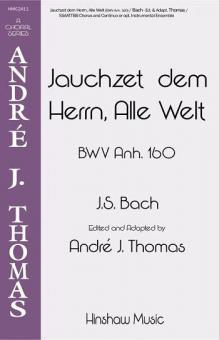 Jauchzet Dem Herrn, Alle Welt 