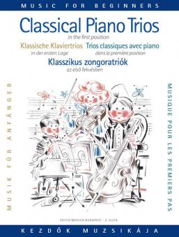 Classical Piano Trios for beginners (First position) 