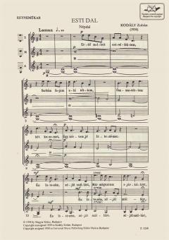 Evening Song 