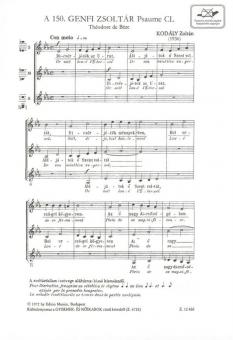 Geneva Psalm 150 