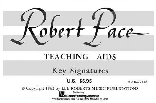 Flash Cards, Key Signatures 