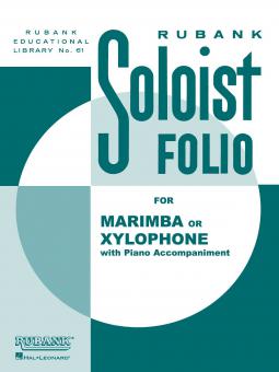 Soloist Folio Xylophone Or Marimba And Piano 