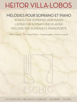 Melodie per soprano e pianoforte 