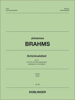 Schicksalslied op. 54 