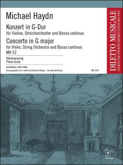 Konzert in G-Dur MH 52 