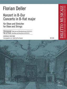 Konzert für Oboe und Streicher B-Dur 
