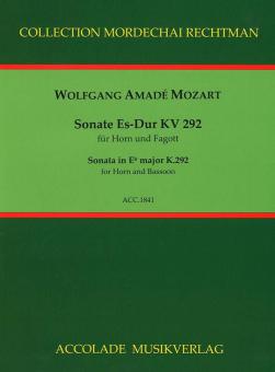Sonata in Eb major K. 292 