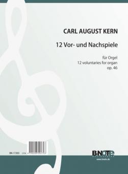 12 voluntaries for organ op.46 