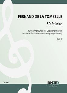50 Pièces for harmonium or organ (manuals) Vol. 2 