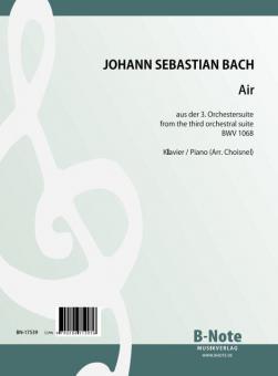 Air from the 3rd orchestra suite BWV 1068 (Arr. piano) 