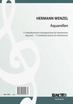 Aquarels - 12 melodius pieces for harmonium 