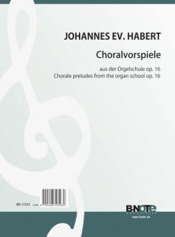 Chorale preludes for organ from op.16 