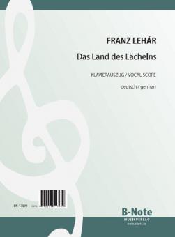 The Land of Smiles (Vocal score / german) 
