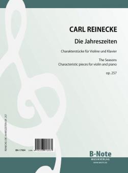 The seasons - Characteristic pieces for violin and piano op.257 