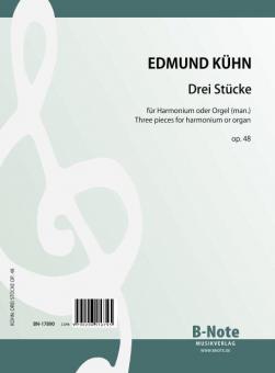 Three pieces for harmonium or organ op.48 