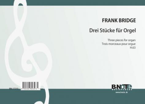 Three pieces for organ H.63 