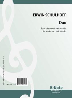 Duo for violin and violoncello 