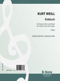 Kiddush for cantor, choir and organ 