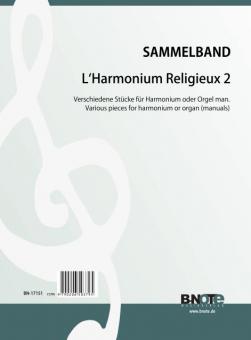 L'Harmonium Religieux 2 - 38 easy pieces for organ or harmonium 