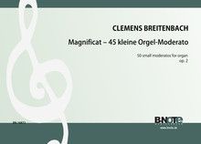 Magnificat - 45 easy moderatos for organ op.2 