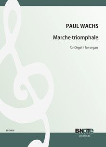 Marche triomphale for organ 