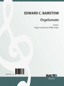 Organ sonata in E flat major 