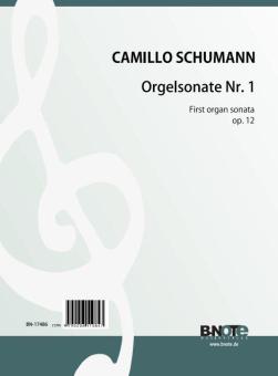 First organ sonata in d minor op.12 