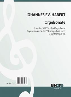 Organ sonata on the 8th psalm tune from op.16/1 
