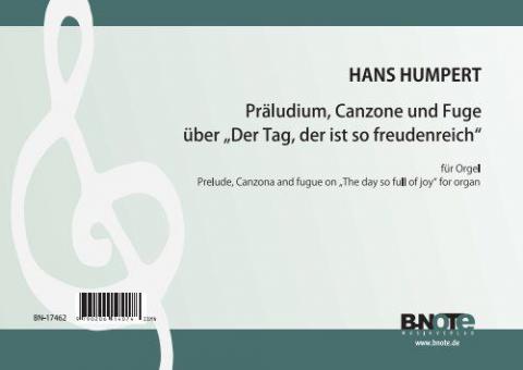 Prelude, Canzona and fugue on 'The day so full of joy' for organ 