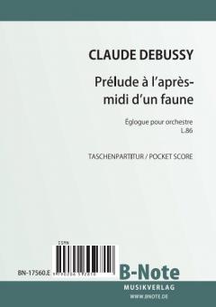 Prélude à l'après-midi d'un faune for orchestra L.86 (Pocket score) 
