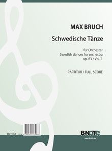 Swedish dances for orchestra, 1st. series op.63/1-7 (full score) 