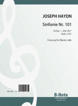 Symphony Nr. 101 'The Clock' Hob. I:101 for piano solo 