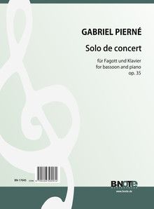 Solo de Concert for bassoon and piano op.35 