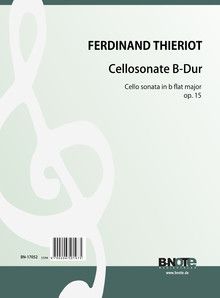 Cello sonata in b flat major op.15 
