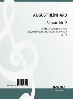 Second sonata for piano and harmonium op.85 