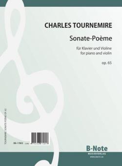 Sonate-Poème for piano and violin op.65 