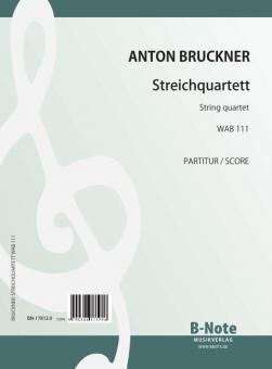 String quartet in c minor WAB 111 (score/parts) 