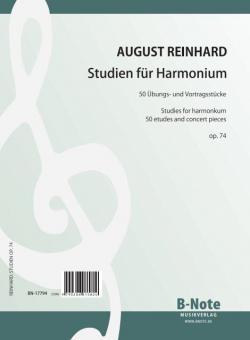 Studies for harmonium - 50 etudes and concert pieces op.74 