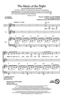 The Music Of The Night Standard