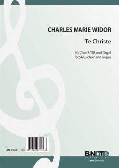 Te Christe for SATB choir and organ 